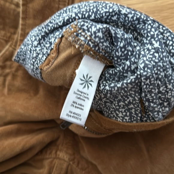 Athleta Skinny Pant Solstice Brown Velvet Mid Rise Stretch 6 Women - Picture 9 of 9